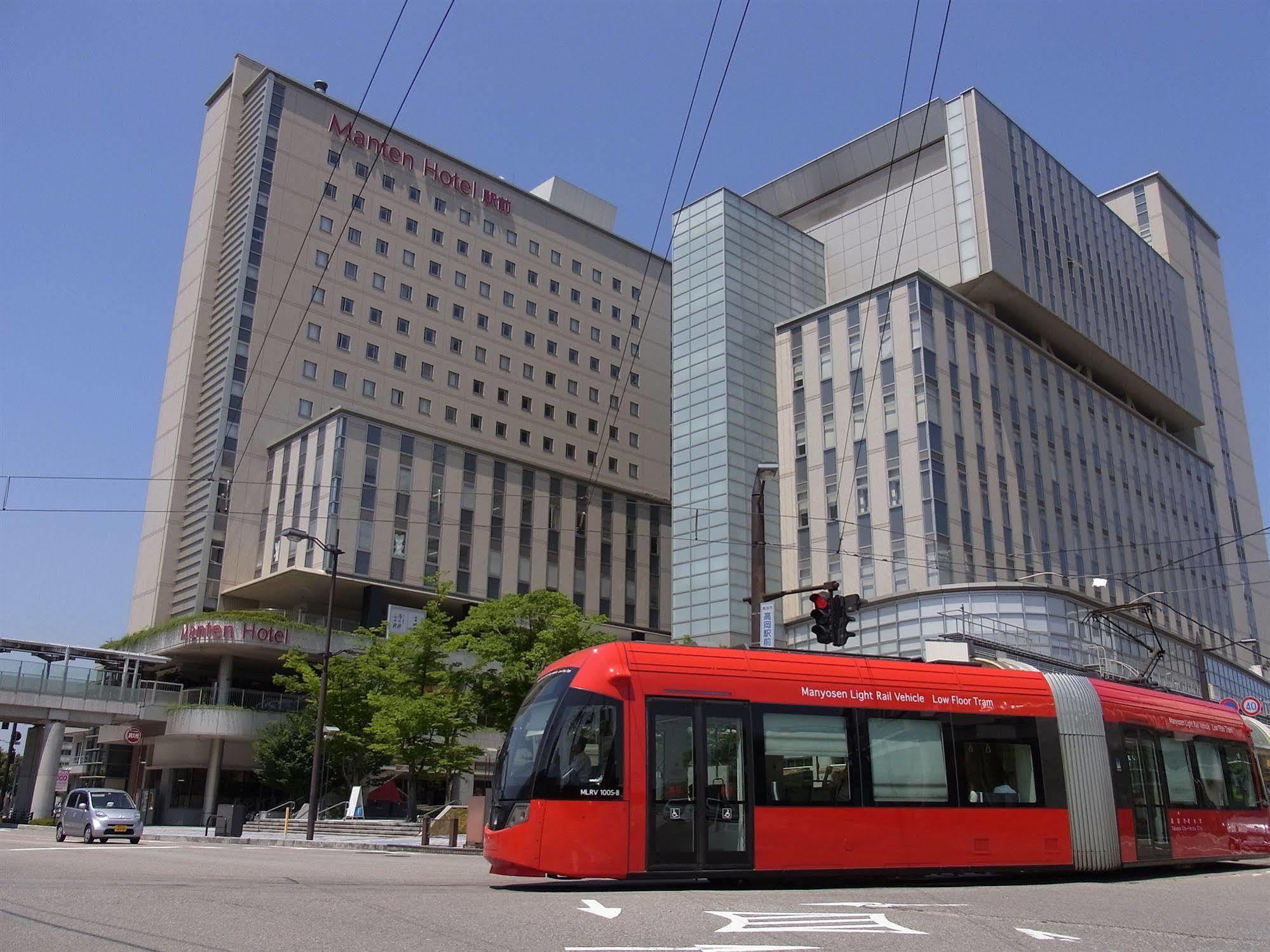 Takaoka Manten Hotel Ekimae Exterior photo